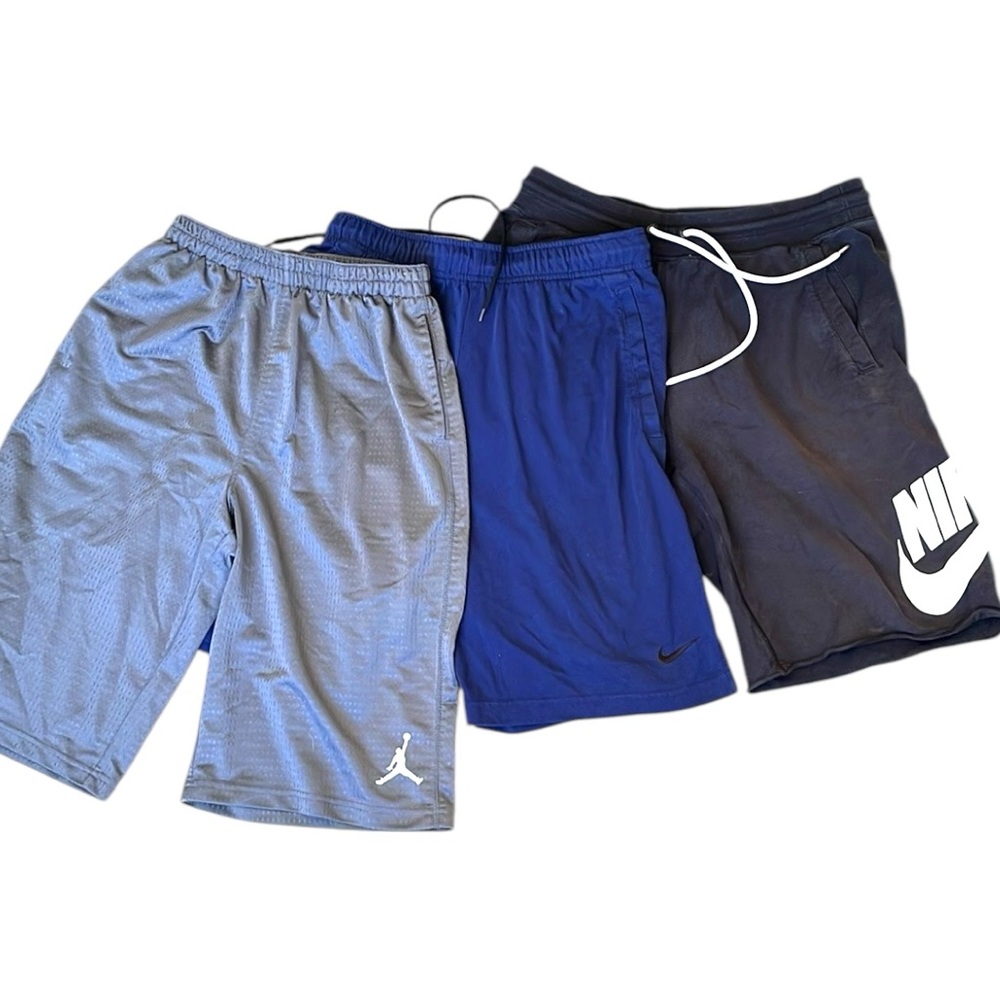 Lot of 3 Men’s Nike Basketball Workout Shorts, Size M-XL